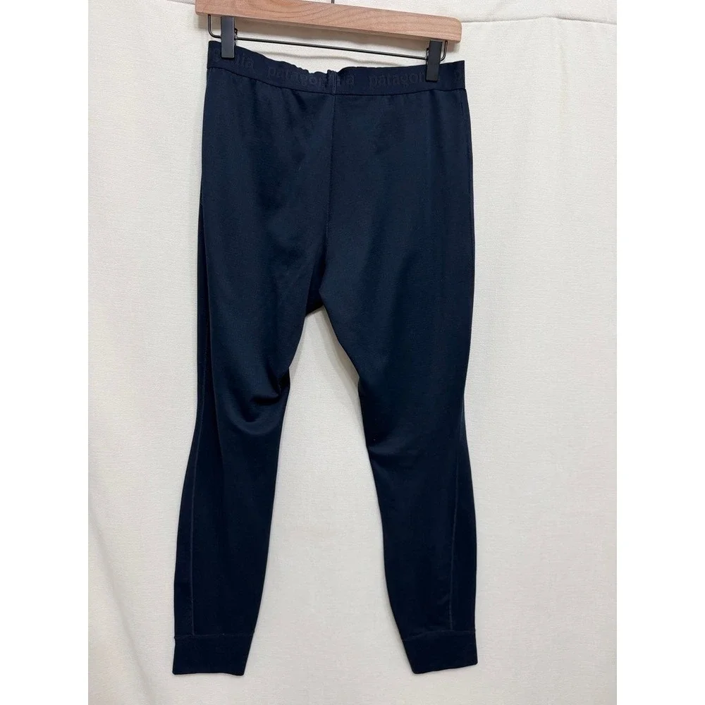 Patagonia Navy Blue Capilene Midweight Thermal Base Layer Bottom Pants Men Small